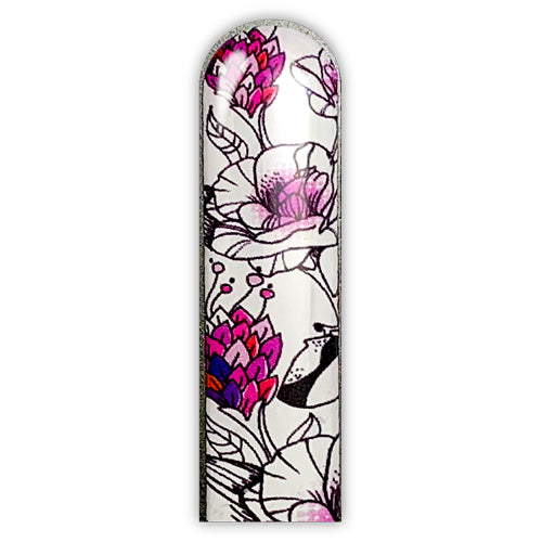 3D Black Floral