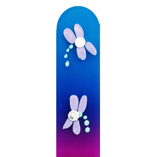 Dragonflies on Assorted Colored Files