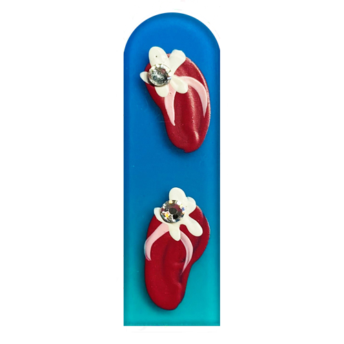 Flip Flops on Assorted Colored Files