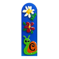 Floral with Snail on Assorted Colored Files