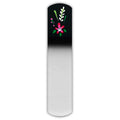 Passion Flower on Black Spa Foot File