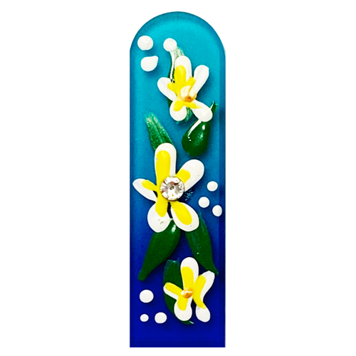 Plumeria on Assorted Colored Files