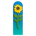 Sunflowers on Assorted Colored Files