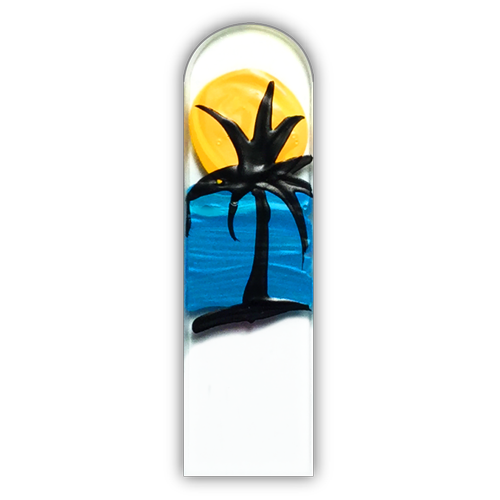 Sunset w Palm Tree