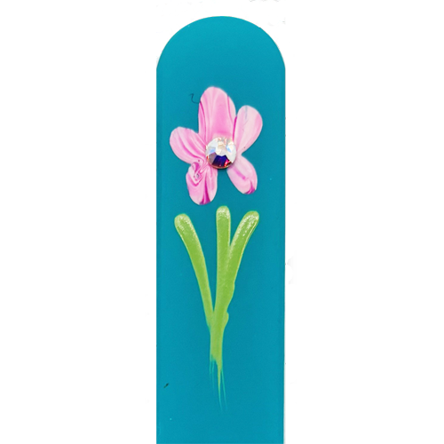 Flower on Assorted Colored Files